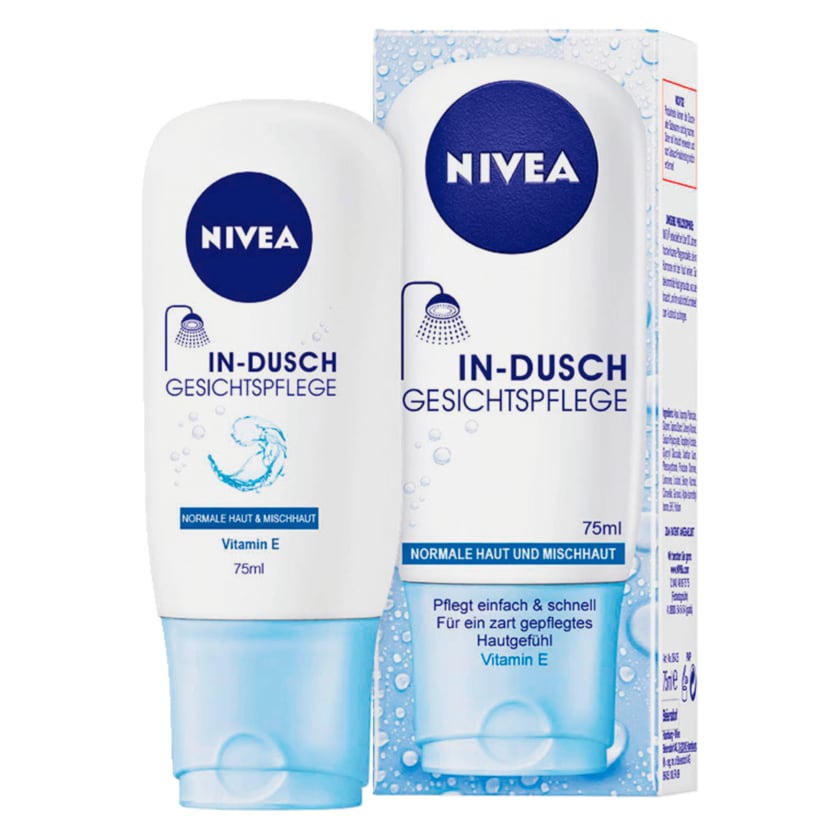NIVEA In-Dusch Gesichtspflege Normale Haut und Mischhaut 75ml